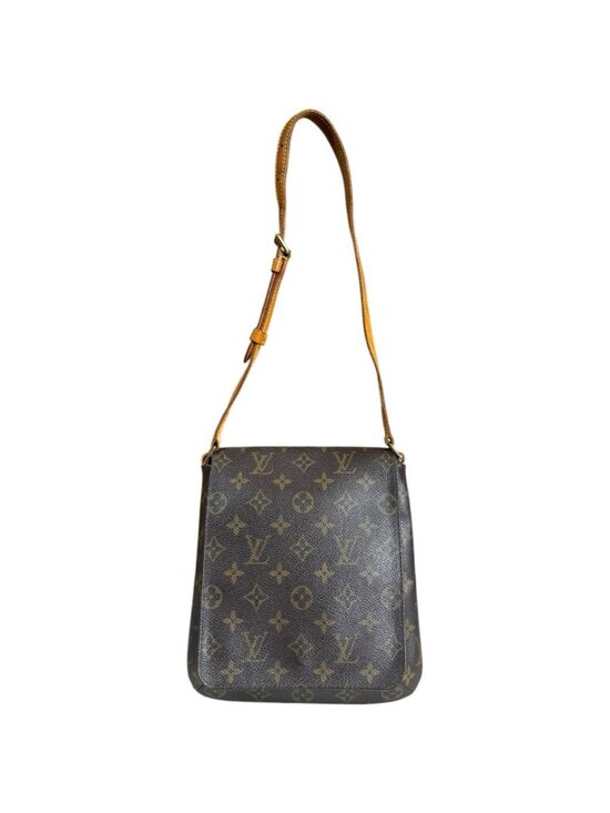 Louis Vuitton Handbags - Louis Vuitton Musette Salsa Short Monogram Shoulder Bag Canvas Brown